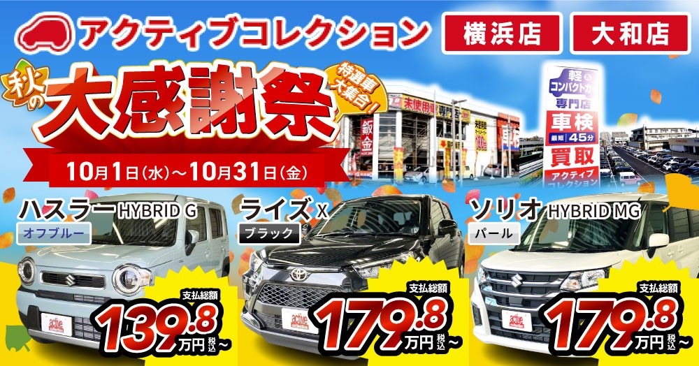 アクティブコレクション大感謝祭
